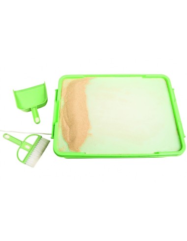 Šviečianti dėžė smėlio piešiniams AMAYA "LIGHT BOX SAND DRAWINGS"
