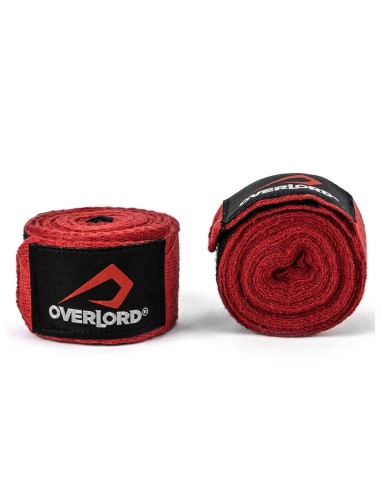 Bokso bintai Overlord 4,5m (raudoni)