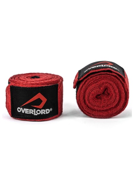 Bokso bintai Overlord 4,5m (raudoni)
