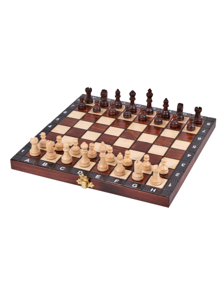 Wooden chess Sunrise "SCHOOL"