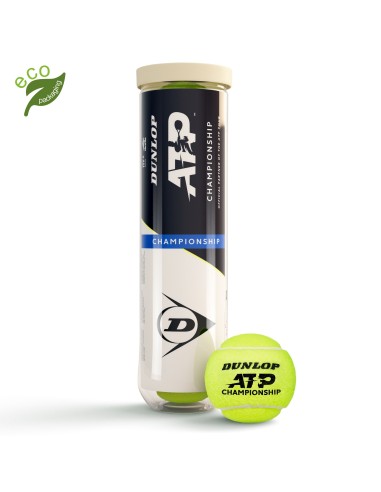 Lauko teniso kamuoliukai DUNLOP ATP CHAMPIONSHIP (4vnt)