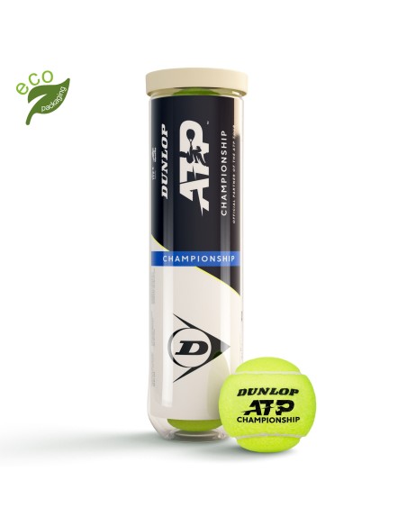 Lauko teniso kamuoliukai DUNLOP ATP CHAMPIONSHIP (4vnt)