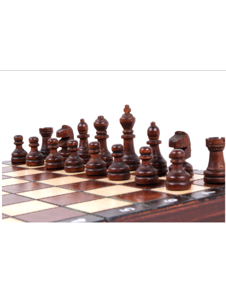 Wooden chess Sunrise "SCHOOL"