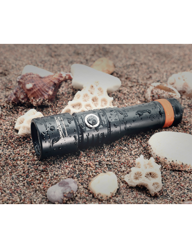 Flashlight OrcaTorch "D710" (3000 Lumen) 2pcs 21700 5000mA