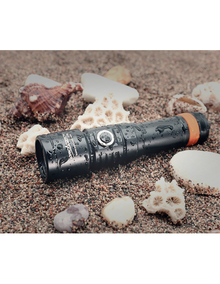 Flashlight OrcaTorch "D710" (3000 Lumen) 2pcs 21700 5000mA
