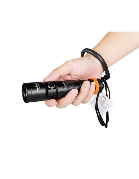 Flashlight OrcaTorch "D710" (3000 Lumen) 1pcs 21700 5000mA