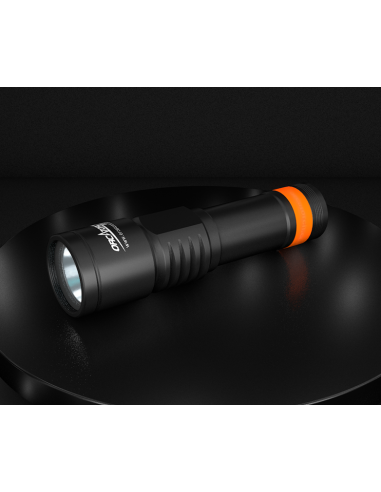OrcaTorch "D700" Flashlight (1700 Lumen) 2x 21700