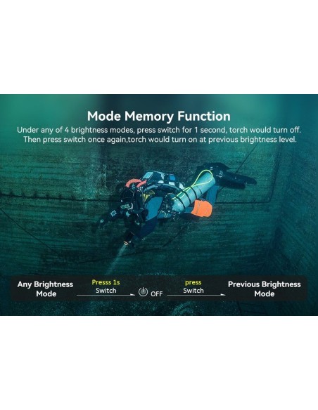 Šviestuvas OrcaTorch  "D920"