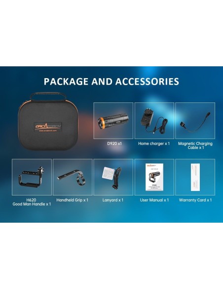 Šviestuvas OrcaTorch  "D920"