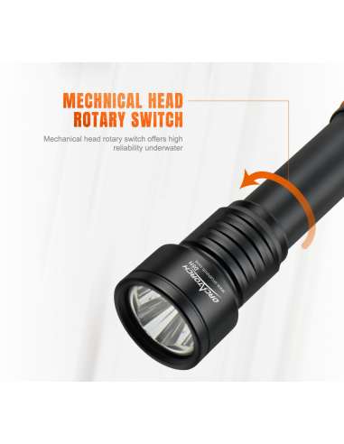 Šviestuvas OrcaTorch  "D511" (2200 Lumen)