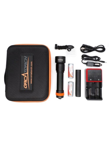 OrcaTorch "D511" Flashlight (2200 Lumen)