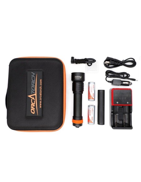 OrcaTorch "D511" Flashlight (2200 Lumen)