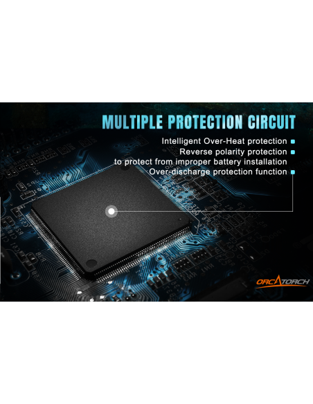 Šviestuvas OrcaTorch  "D511" (2200 Lumen)