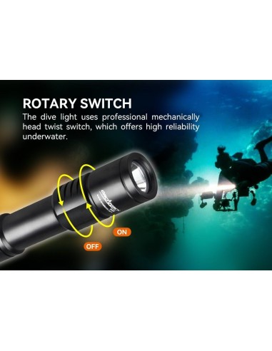 Šviestuvas OrcaTorch  "D520" (1000 Lumen)