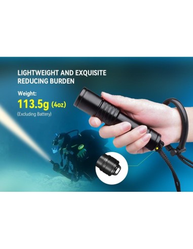 Šviestuvas OrcaTorch  "D520" (1000 Lumen)