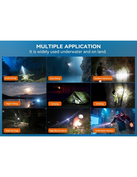 Šviestuvas OrcaTorch  "D520" (1000 Lumen)