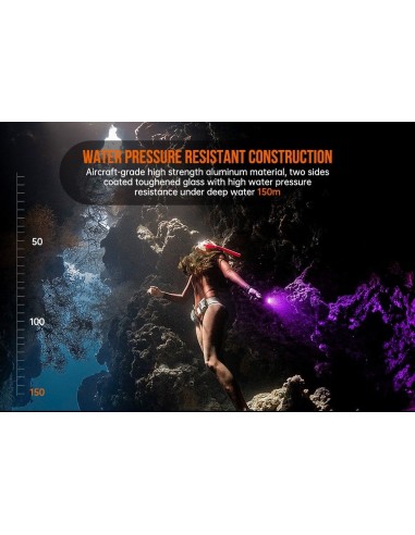 Šviestuvas OrcaTorch  "D530-UV"