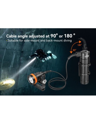 Šviestuvas OrcaTorch  "D630" (4600 Lumens)