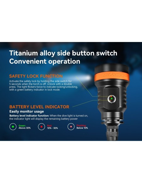 Šviestuvas OrcaTorch  "D630" (4600 Lumens)