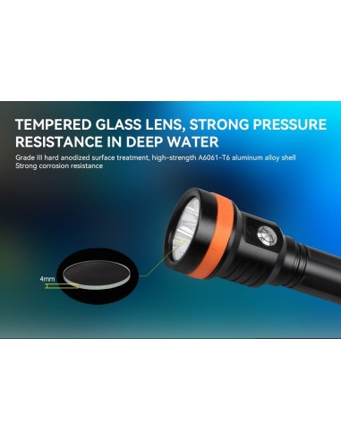 Šviestuvas OrcaTorch  "D850" (2500 Lumens)