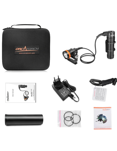 Šviestuvas OrcaTorch  "D630" (4600 Lumens)