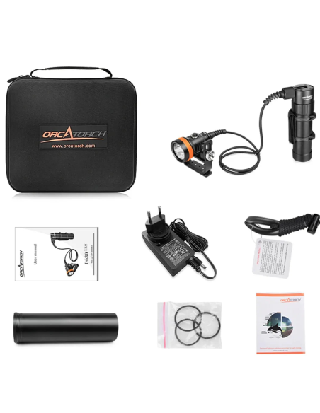 Šviestuvas OrcaTorch  "D630" (4600 Lumens)