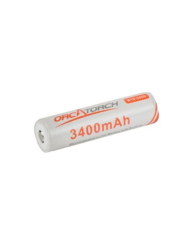 Įkraunama baterija Orcatorch 18650  3400 mAh