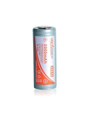 Įkraunama baterija Orcatorch 26650  5000 mAh