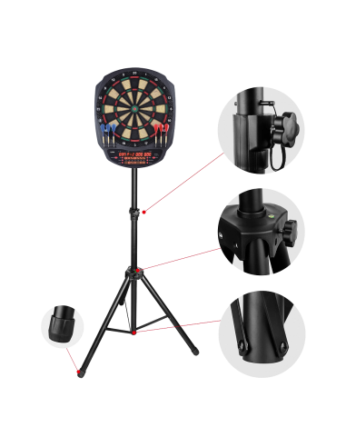 BULLET freestanding dartboard stand