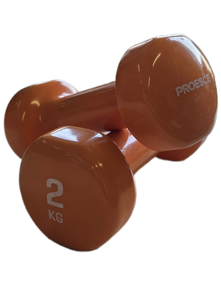 Vinyl dumbbells PROESCE