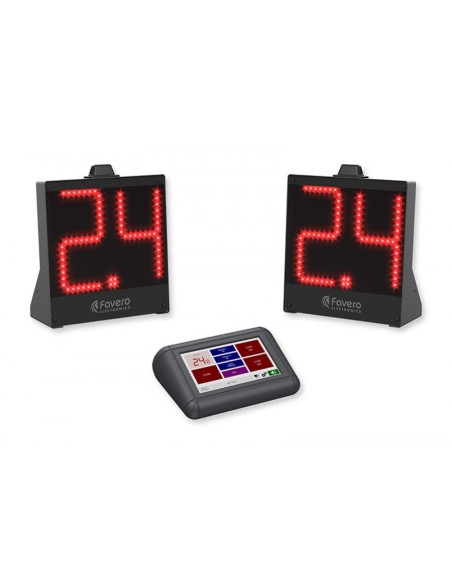 KIT-WSC-24s, du laikmačiai su valdymo pultu "Console 700"