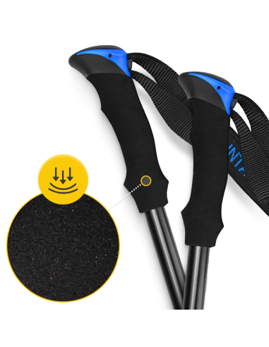 Šiaurietiško ėjimo lazdos 4FIZJO "PEAK+ MOUNTAIN GOAT"