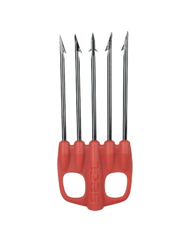 Strėlės antgalis Seacsub 5 Tips Killer special Nylon Red