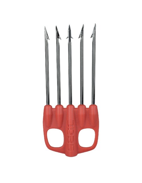 Strėlės antgalis Seacsub 5 Tips Killer special Nylon Red