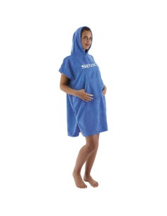 Surf pončai ir nardymo gobtuvai | Persirengimo pončai |Paplūdimio apsiaustas - gobtuvas Seac Poncho 2