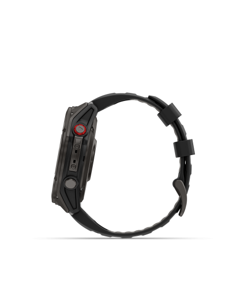 Fēnix® 8 Pro – 51 mm, AMOLED Sapphire, Pilkos anglies spalvos DLC titanas