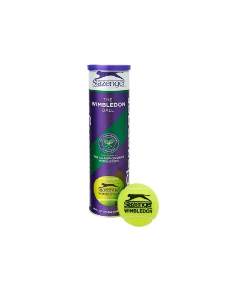 Slazenger Wimbledon Outdoor Tennis Balls (3 pcs)