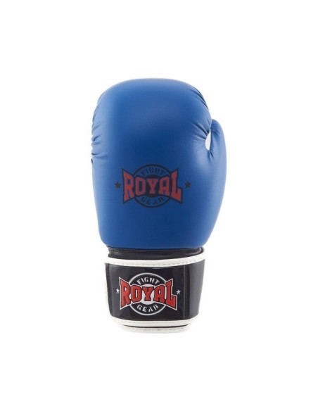 "Royal" odinės bokso pirštinės Top - Blue