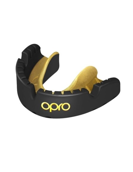 Dantų apsauga OPRO GOLD BRACES ADULT 10+ (juoda)
