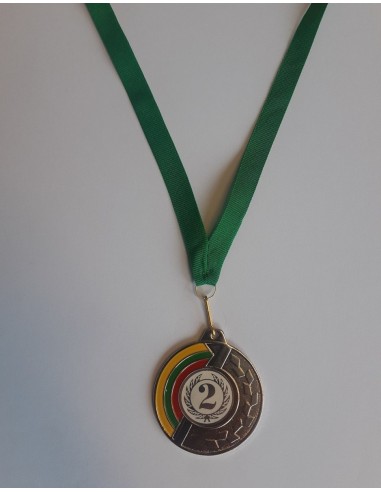 Apdovanojimų medaliai su tautine juostele (1,2,3 vietos)
