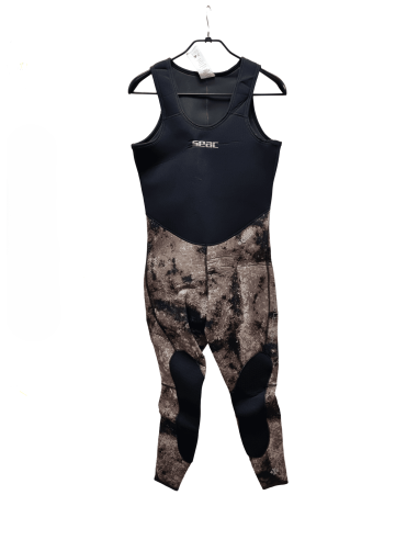 Kelnės Python camo open cell 5mm Seac Sub