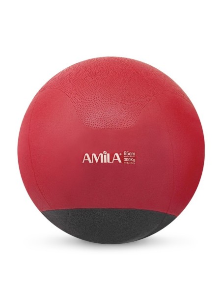 Mankštos kamuolys AMILA "GYM BALL WITH WEIGHT BASE" (65cm)