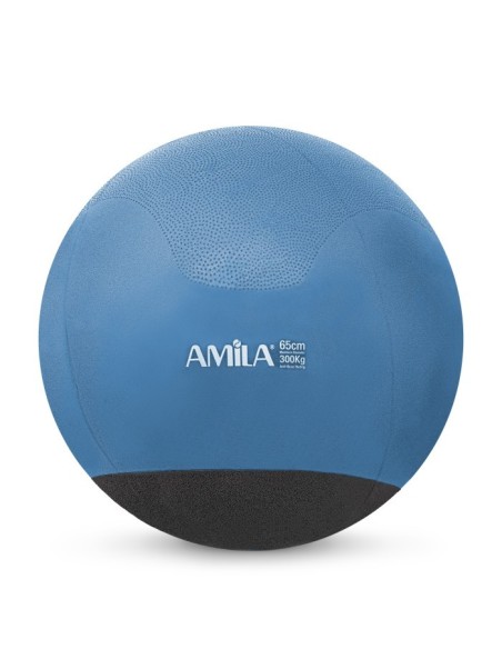 Mankštos kamuolys AMILA "GYM BALL with weight on the base" (65cm)