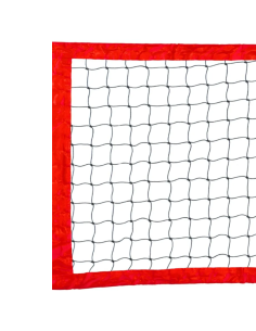Beach tennis net SportSystem (red)