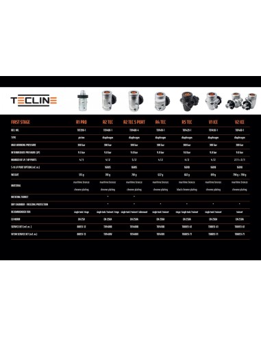 Reguliatoriaus komplektas R5 TEC1 DIN + octopusas +manometras