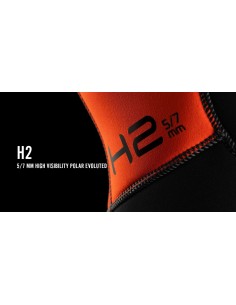 WATERPROOF Šalmas "H2" 5/7 мм, высокая видимость. 2