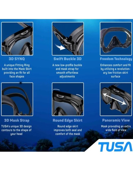 Kaukė TUSA  "Zensee Mask"