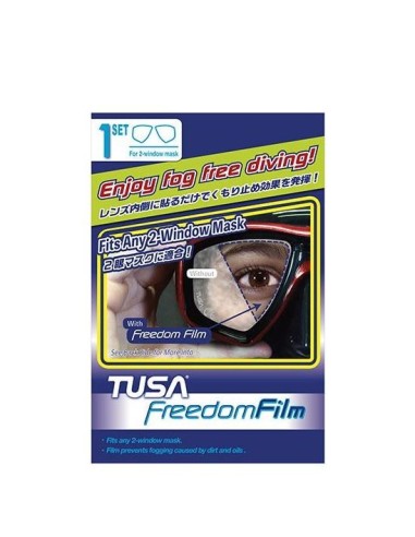 Anti-fog film TUSA "TA-200A" (2 glasses)