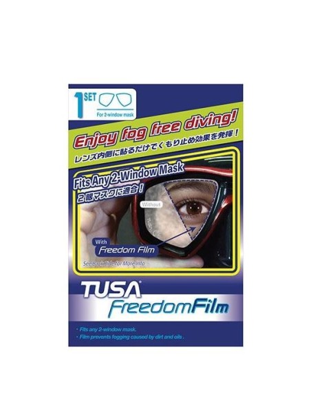 Anti-fog film TUSA "TA-200A" (2 glasses)