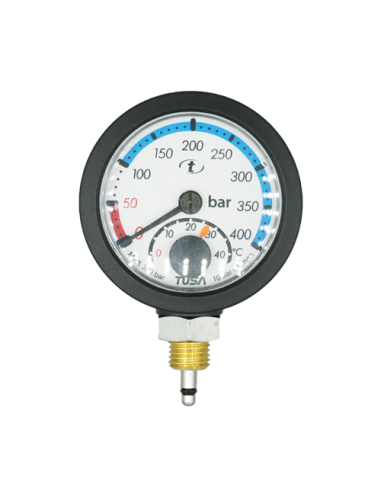 Pressure gauge without hose Tusa PRU 227 400Bar